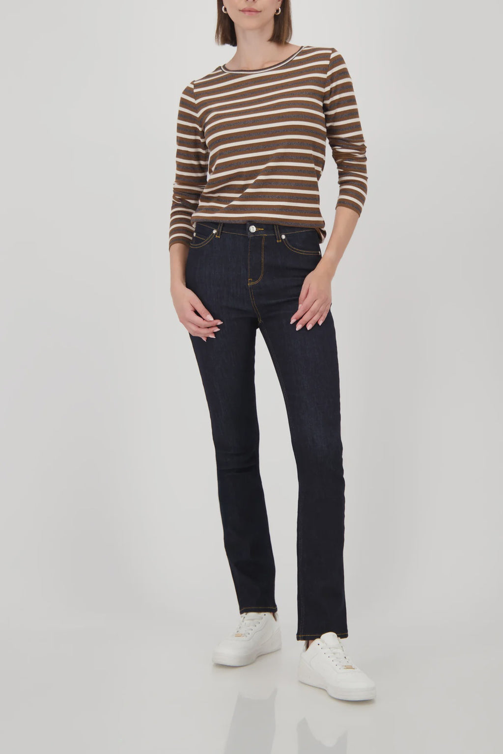 LUREX STRIPE T-SHIRT