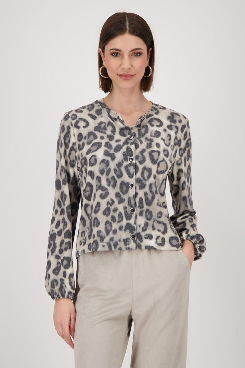 JACKET LEO PRINT CARDY