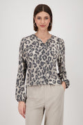 JACKET LEO PRINT CARDY