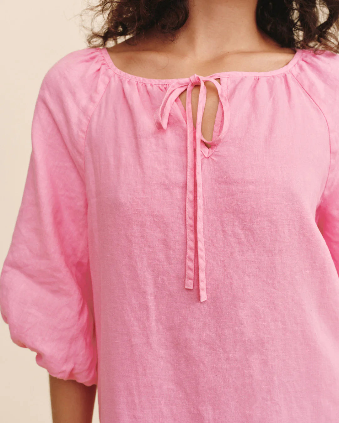 PULLOVER PUFF SLEEVE DRESS