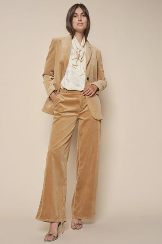 IVORY SOFT CORD BLAZER