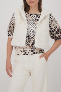 FUR PUFFER VEST