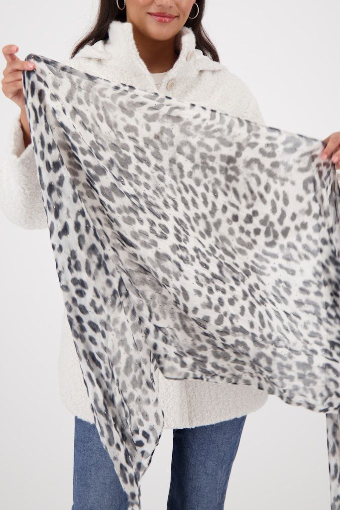 MONARI SCARF - LEO, TIGER, SAGE LEO