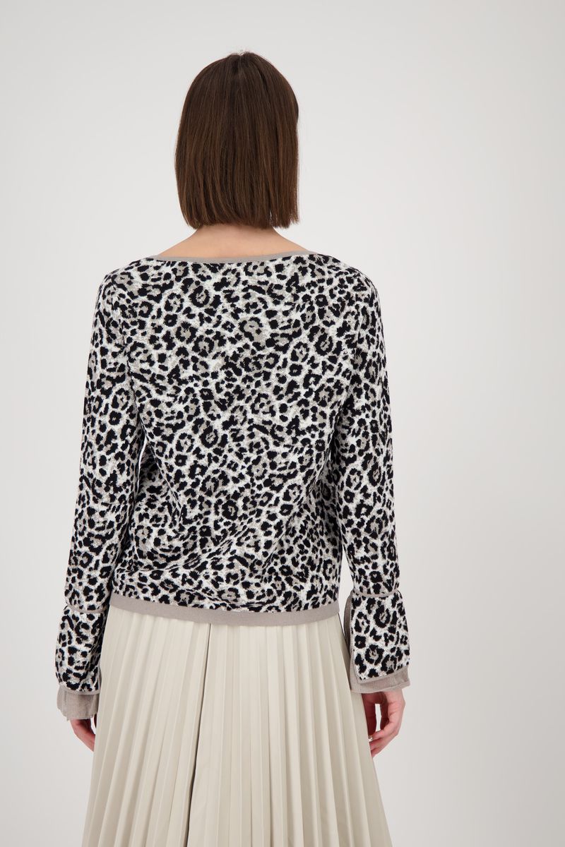 JACKET LEO PRINT CARDY