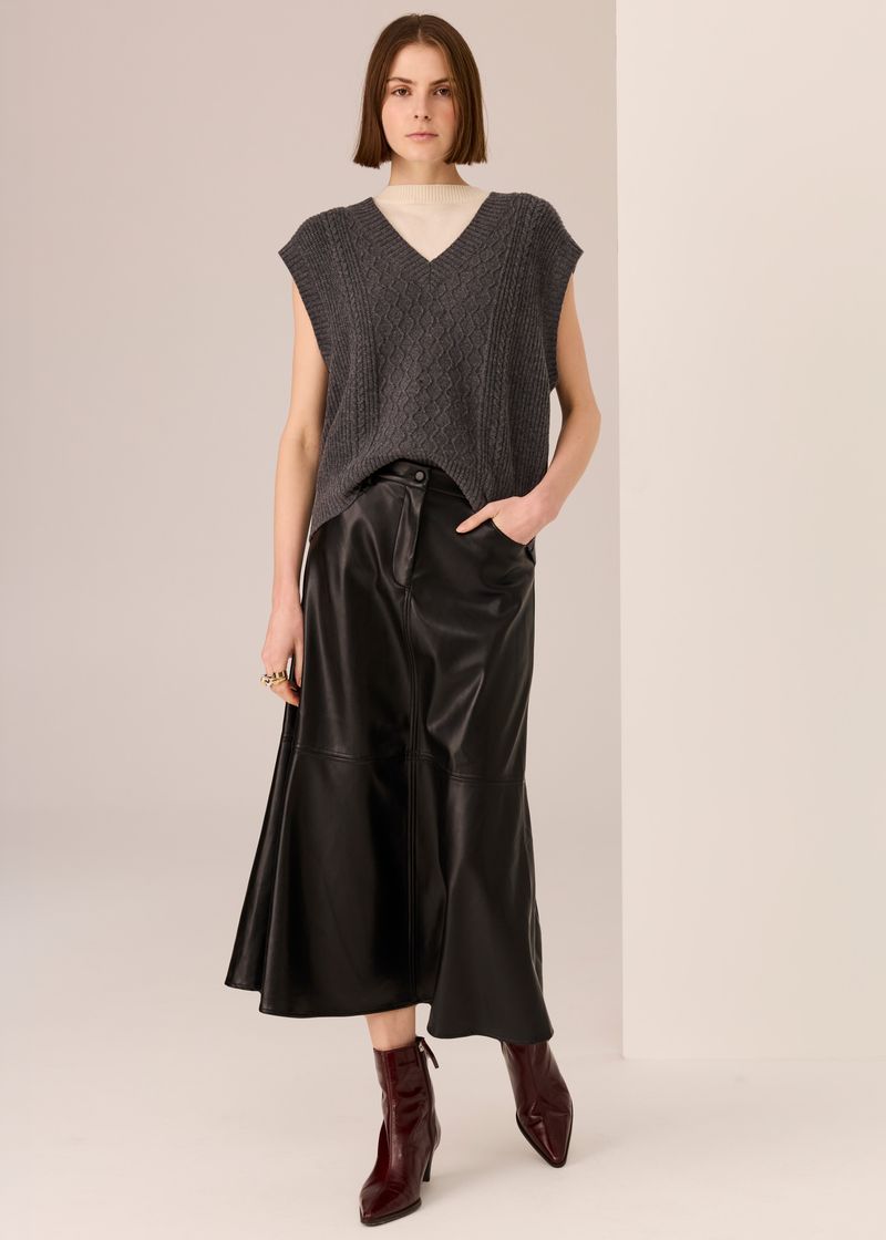 LOREN CABLE VEST