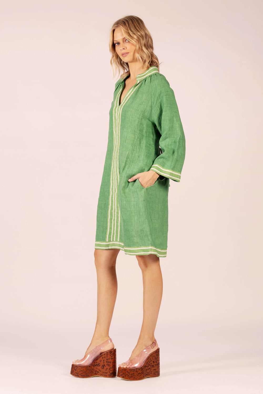 ALLEGRA LINEN DRESS
