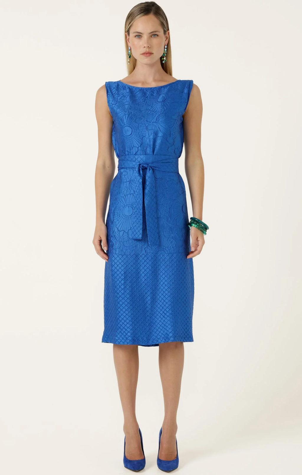GENTIAN DRESS IN BLUE