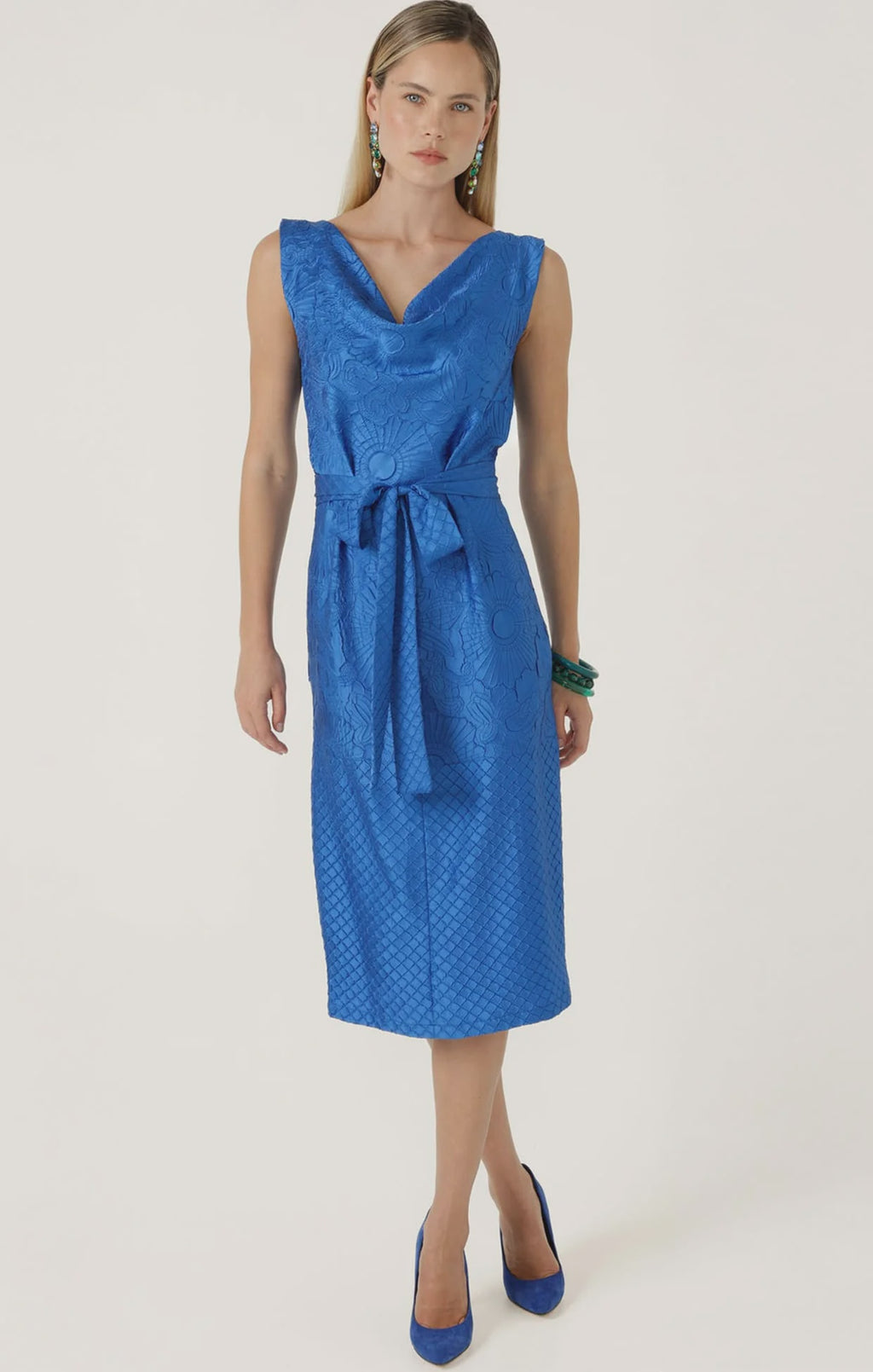 GENTIAN DRESS IN BLUE
