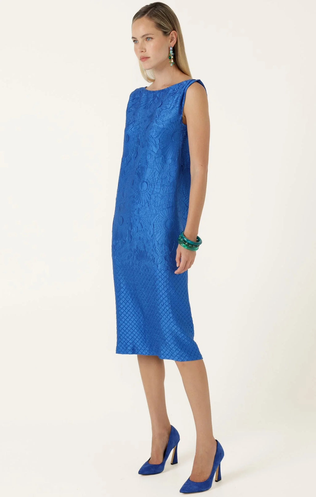 GENTIAN DRESS IN BLUE