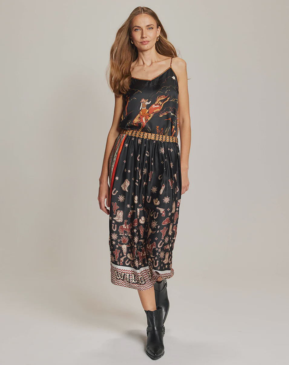 VANESSA MIDI SKIRT - RODEO