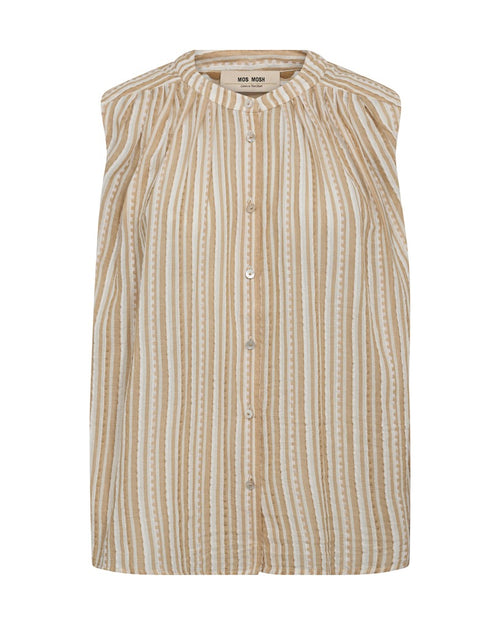 AMELIA STRIPE SL BLOUSE