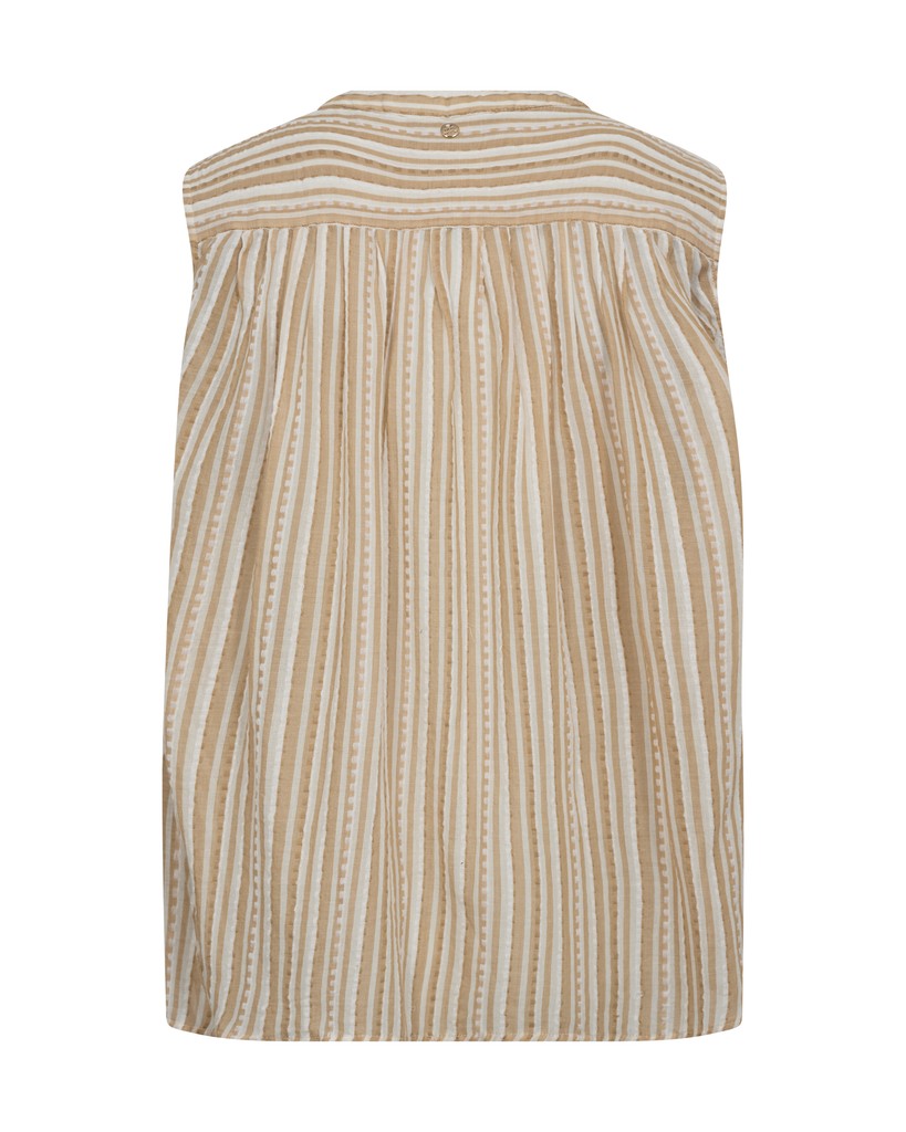 AMELIA STRIPE SL BLOUSE