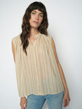 AMELIA STRIPE SL BLOUSE