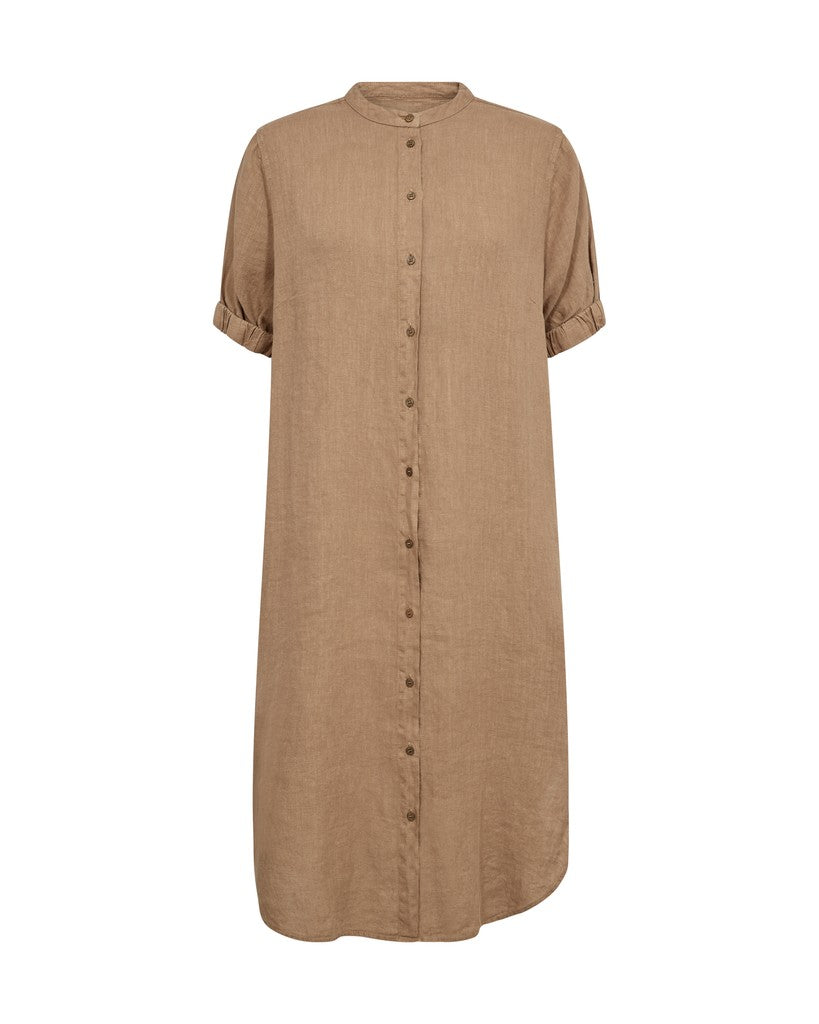 ARLETH SS LINEN DRESS