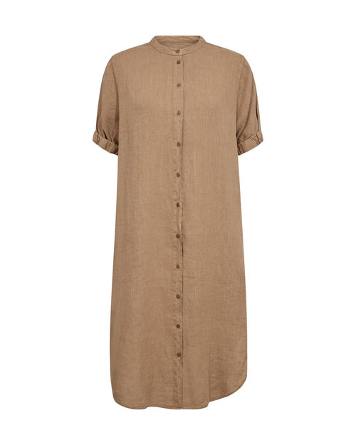 ARLETH SS LINEN DRESS