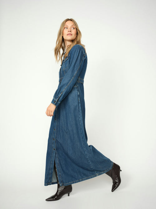ALLABA DENIM DRESS