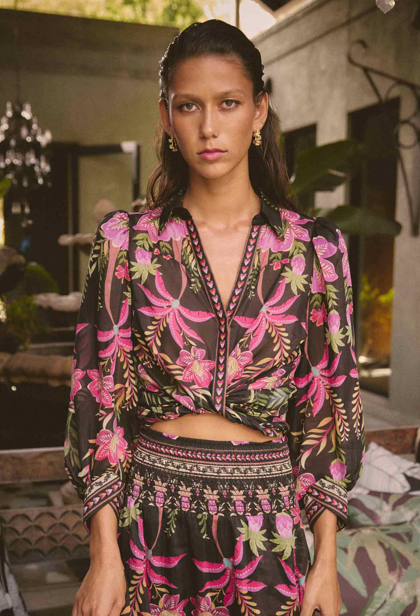 ELYSIAN SILK COTTON SHIRT