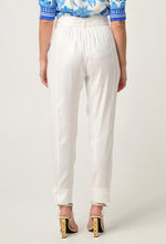 TRINIDAD LINEN VISCOSE BUTTON CUFF PANT