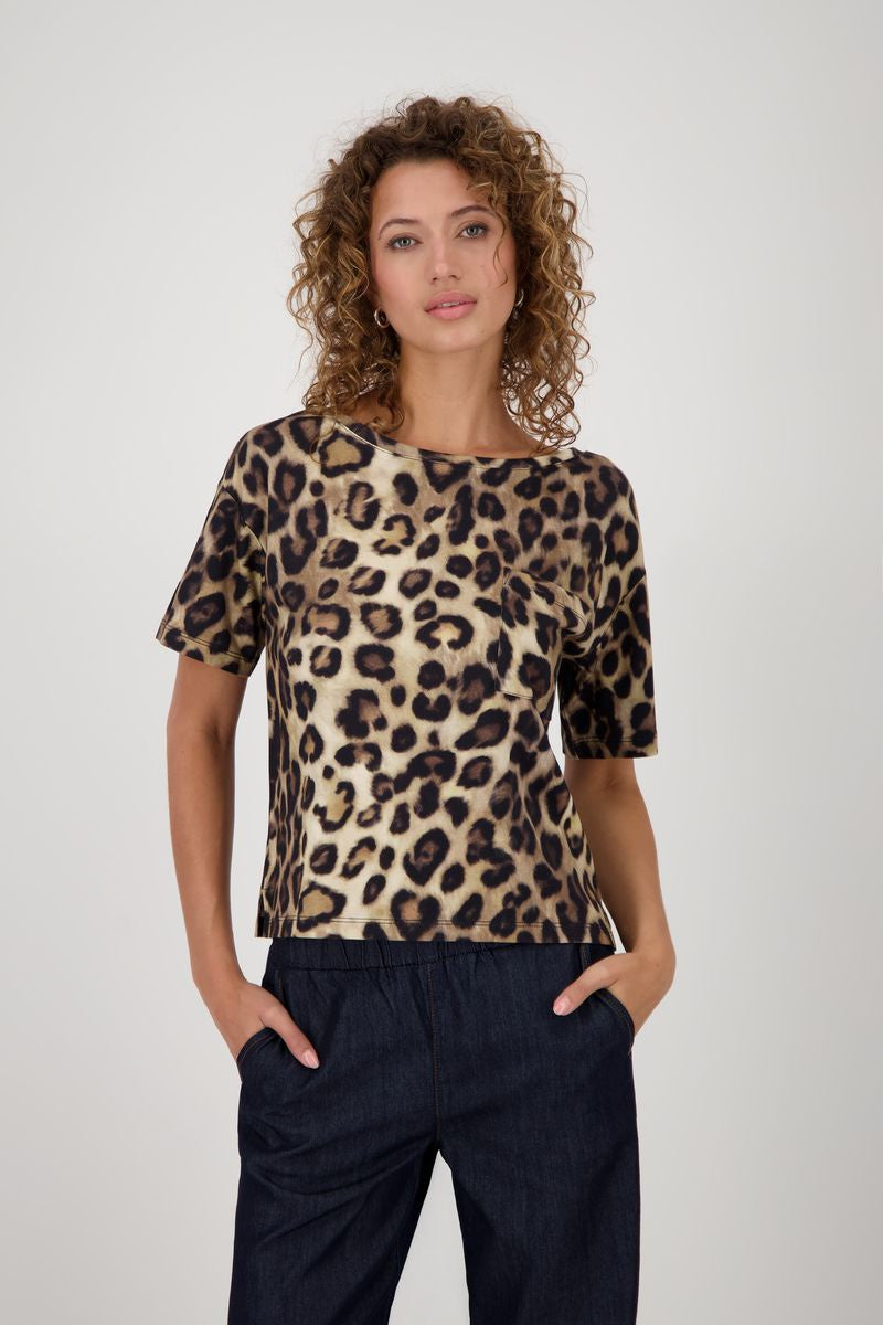 TSHIRT LEOPARD PRINT
