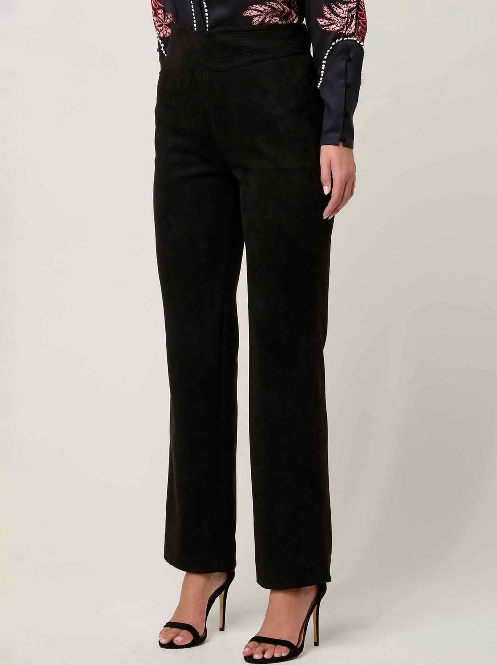 SCARLETT FAUX SUEDE PANT