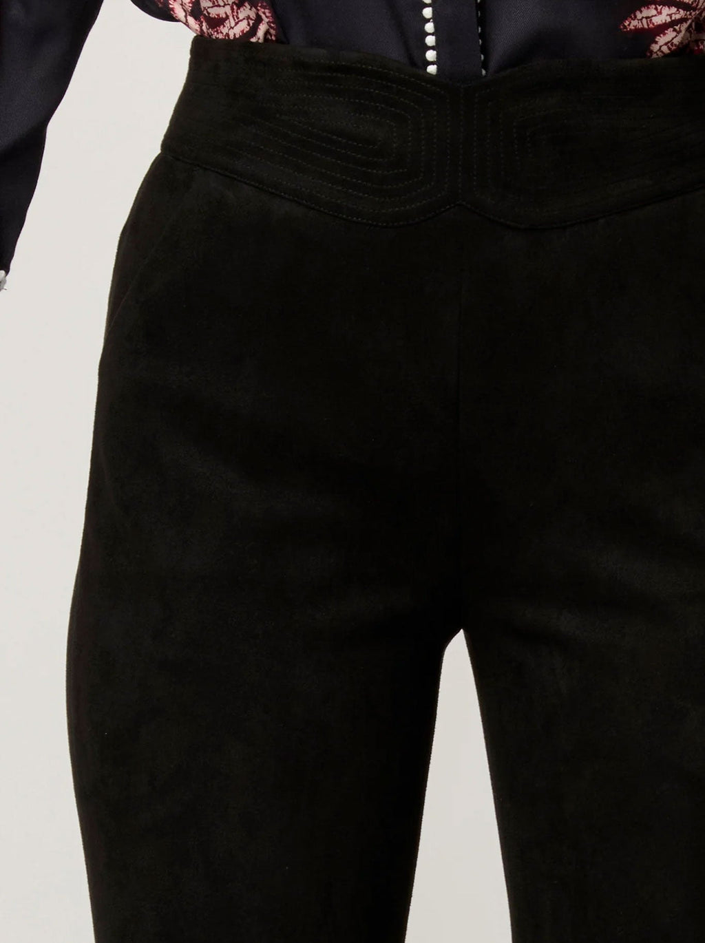 SCARLETT FAUX SUEDE PANT