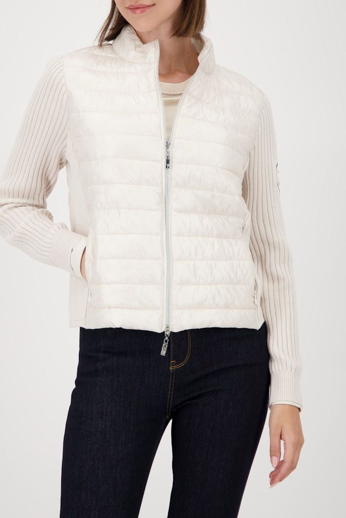 QUILTED JACKET & KNIT