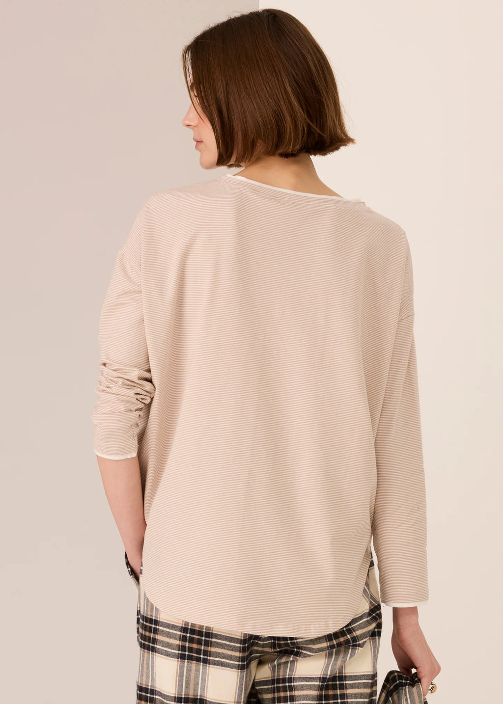 MANNIX STRIPE LS TEE