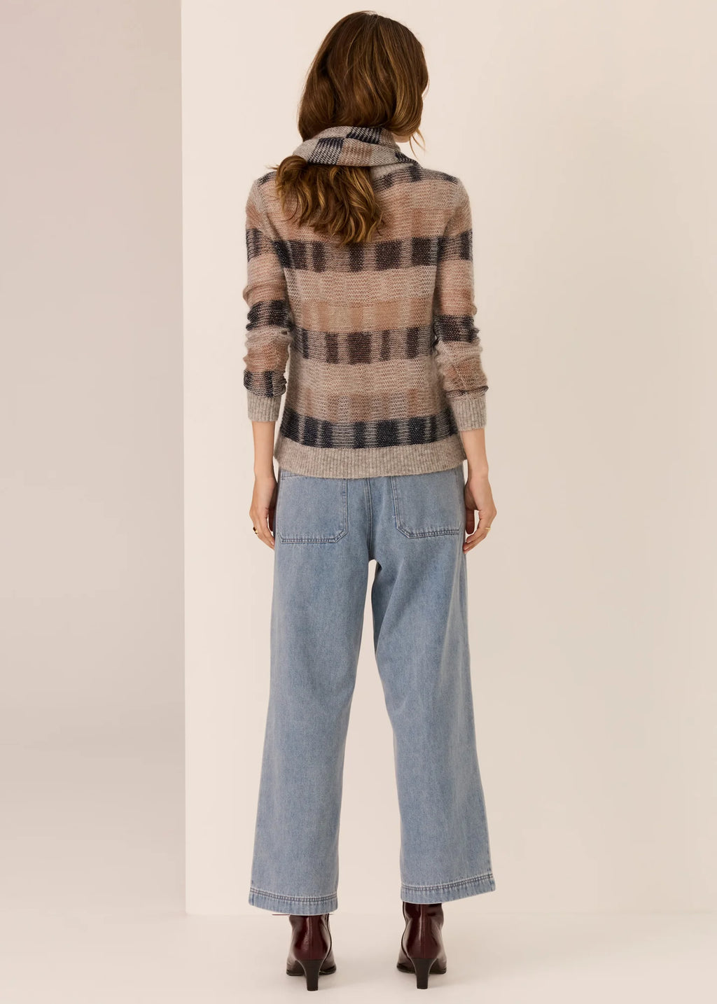 CIARA STRIPE TEXTURED KNIT