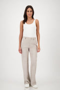 JEANS W/FAUX LEATHER
