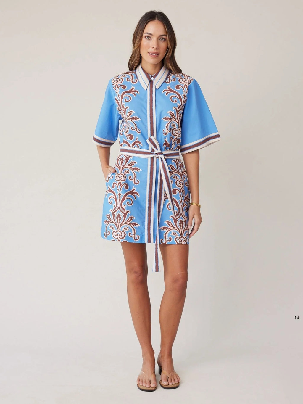 SHIRT DRESS MINI