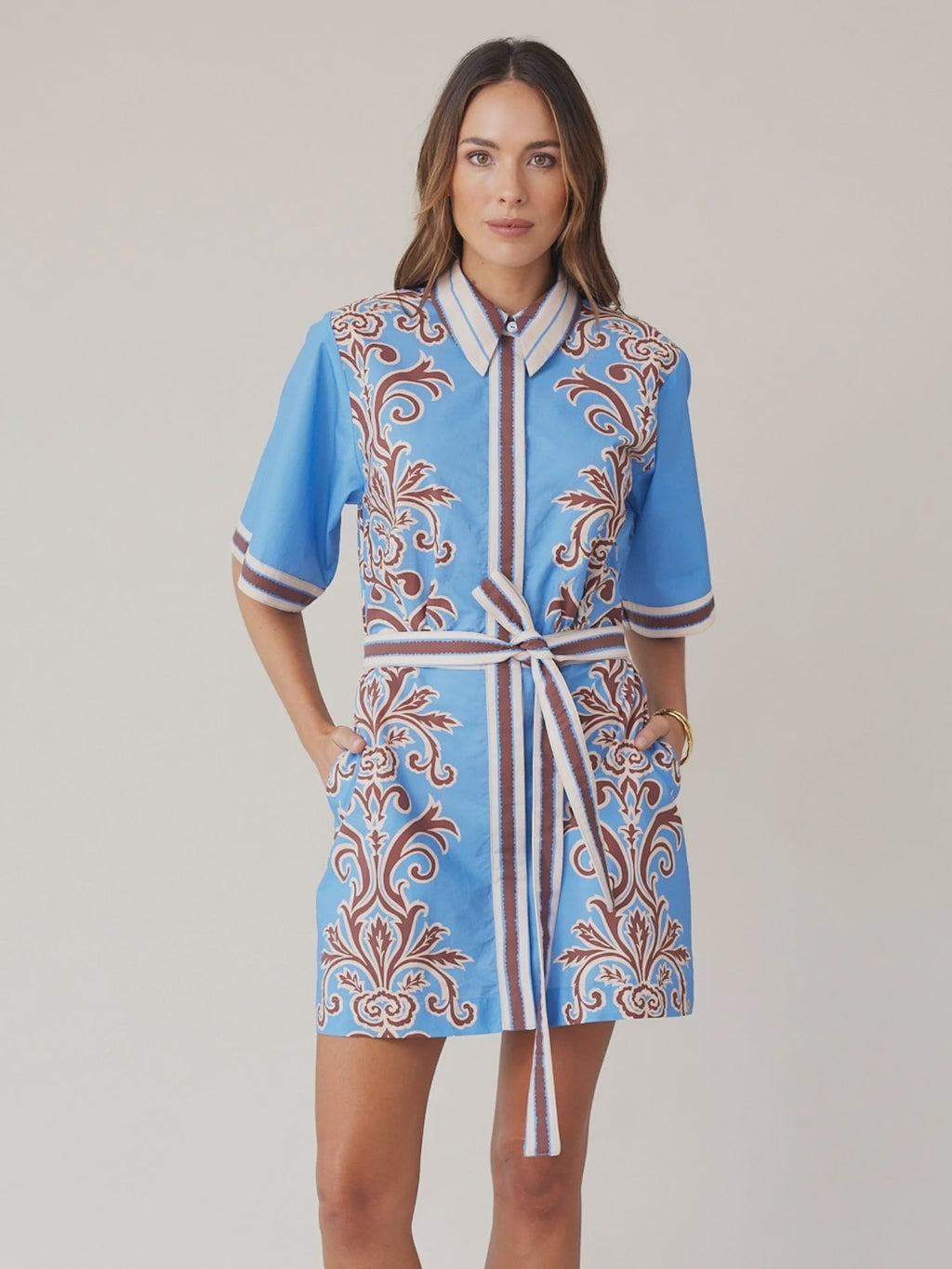 SHIRT DRESS MINI