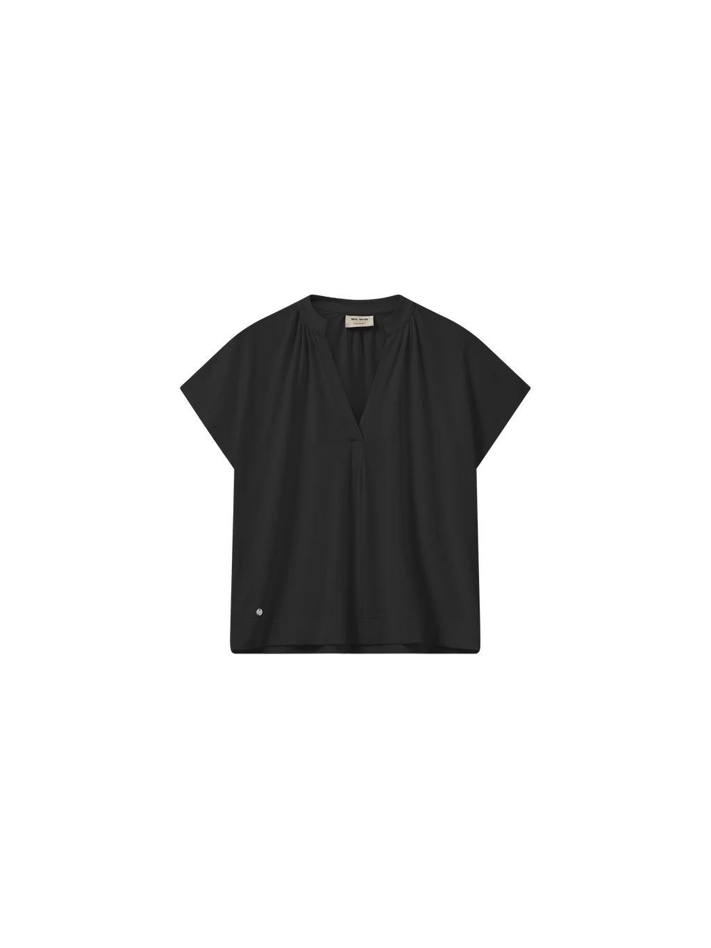 BLACK SHIRA TEE