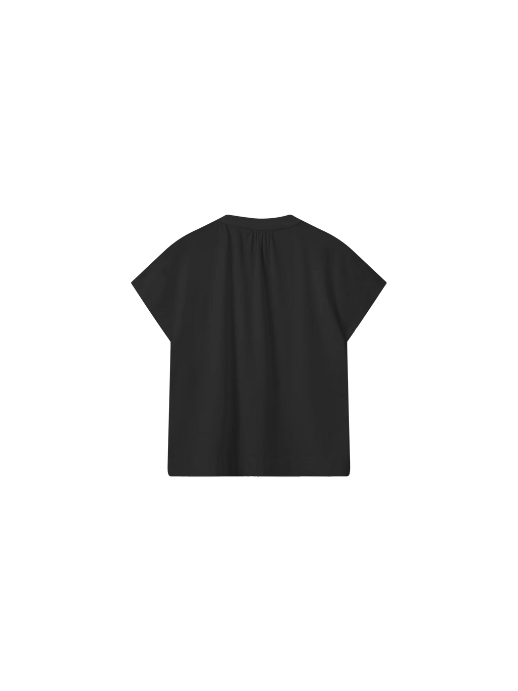 BLACK SHIRA TEE