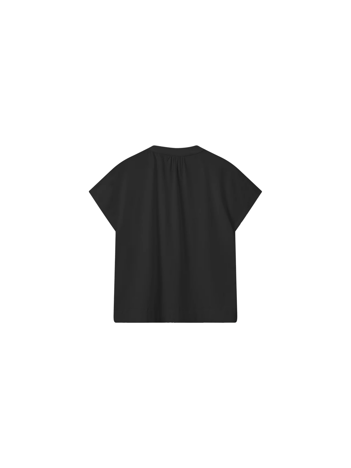 BLACK SHIRA TEE