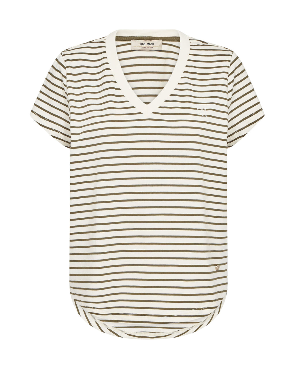 KALA V SS STRIPE TEE