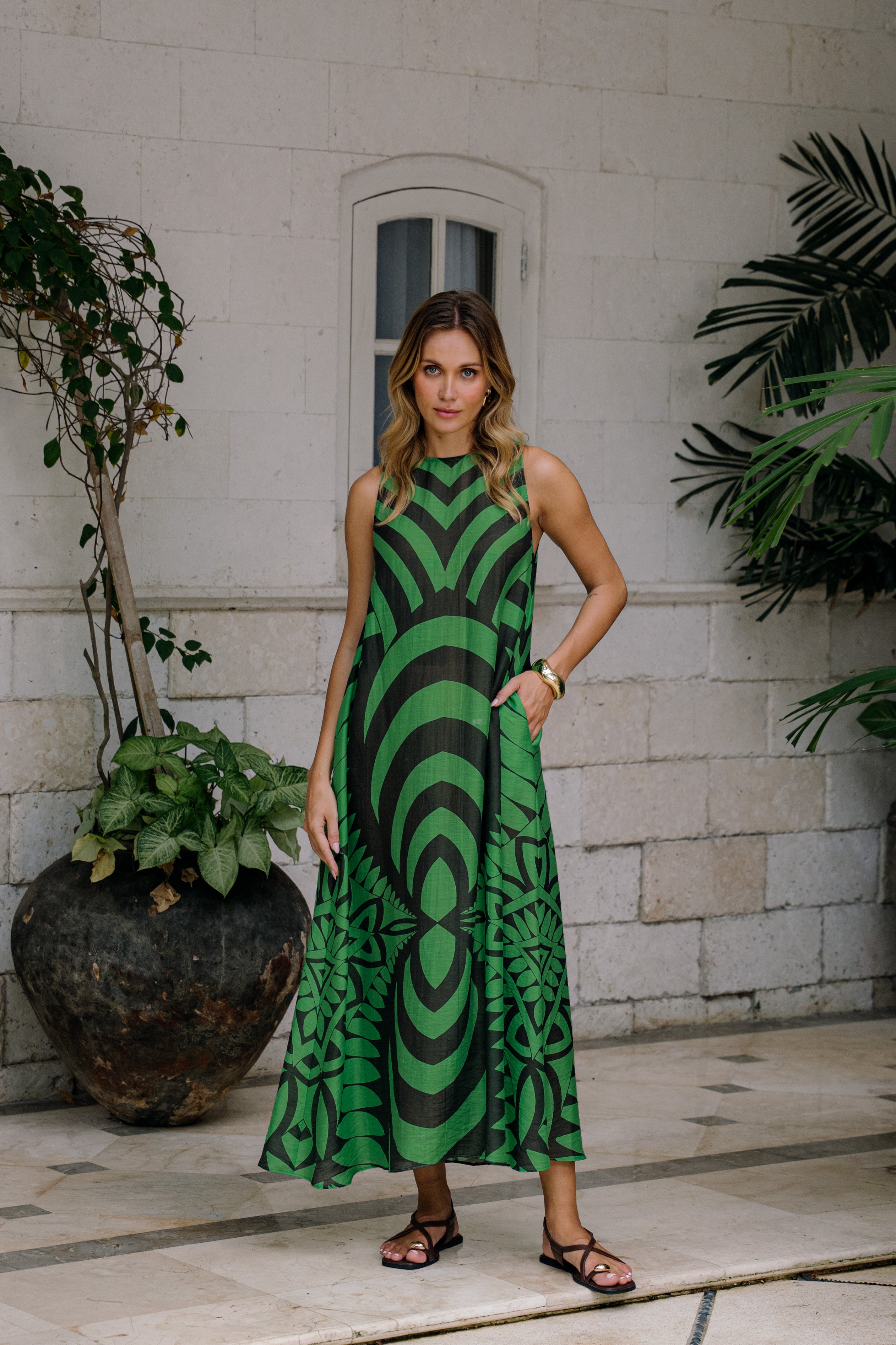 NOVEAU MAXI DRESS