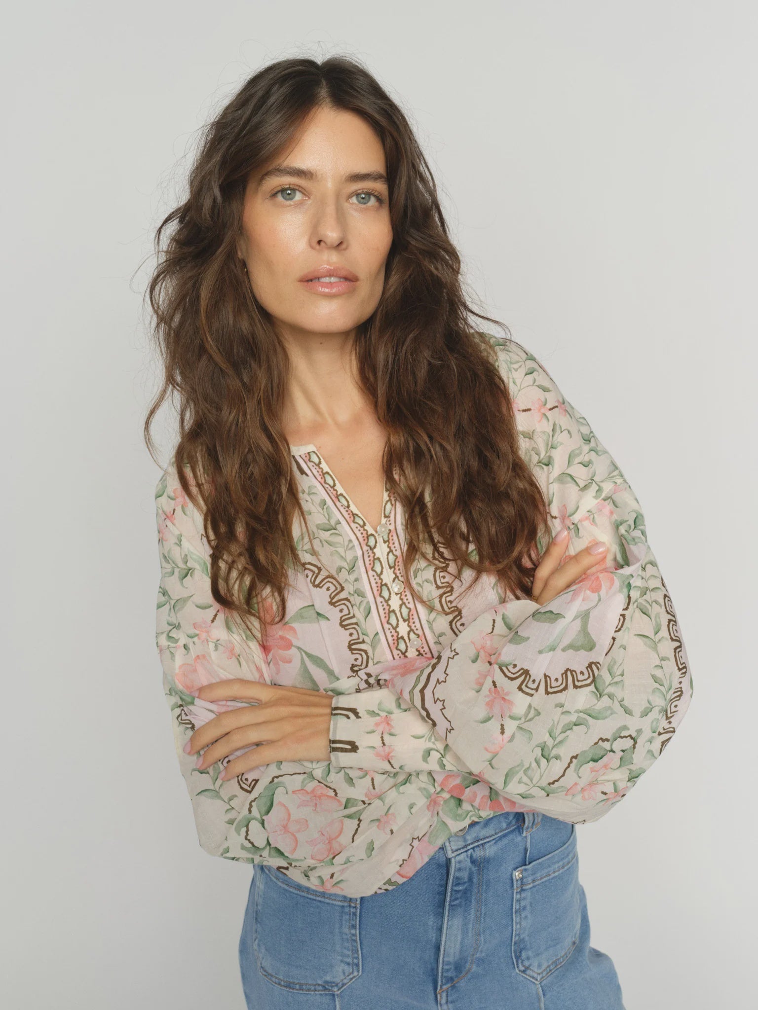 WYLDE ORCHID BLOUSE