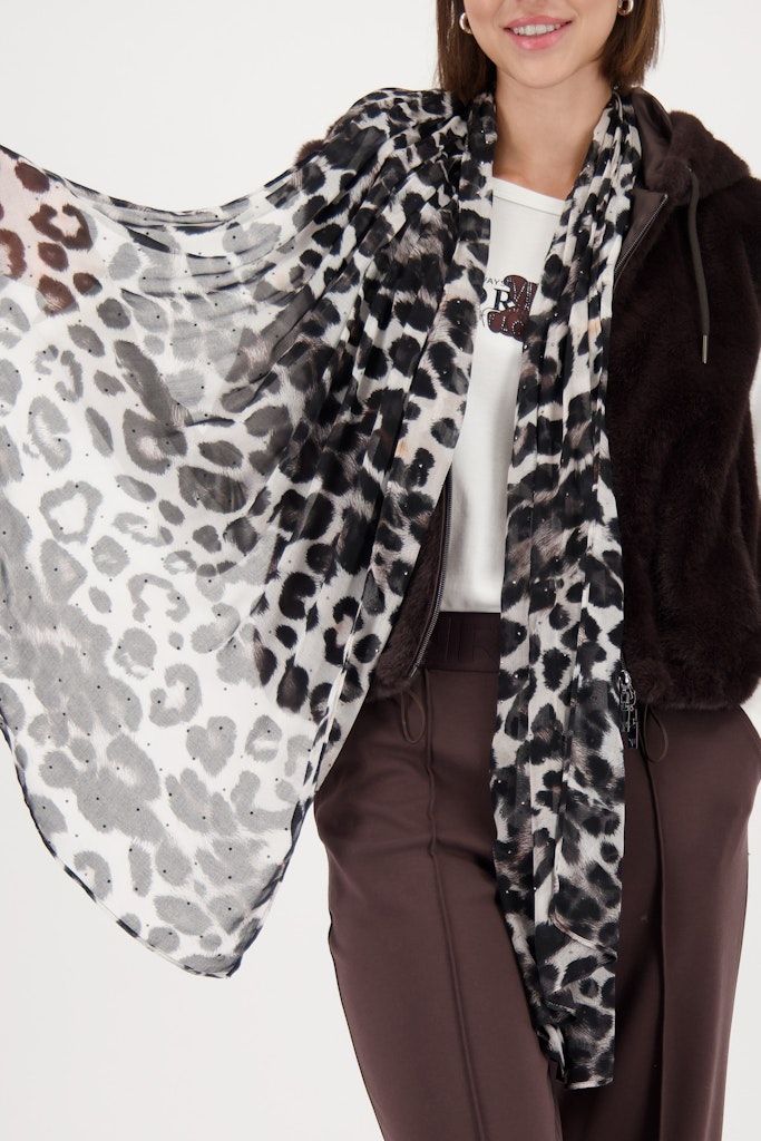 MONARI SCARF - LEO, TIGER, SAGE LEO