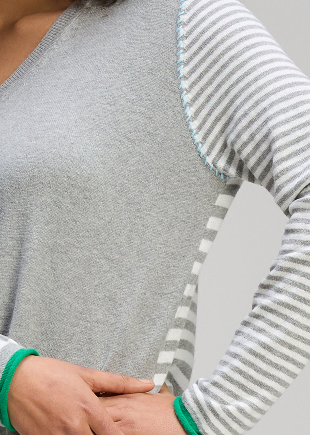 VARIED STRIPE JUMPER