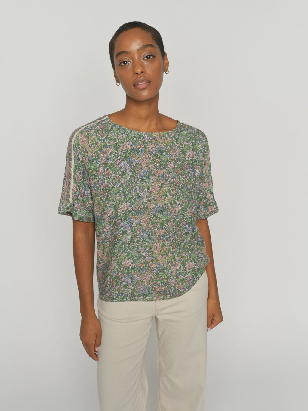 PALMA FLOWISH ORCHID BLOUSE