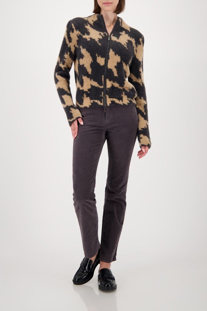 HOUNDSTOOTH CARDIGAN