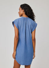 HENLEY DRESS CAP SLEEVE
