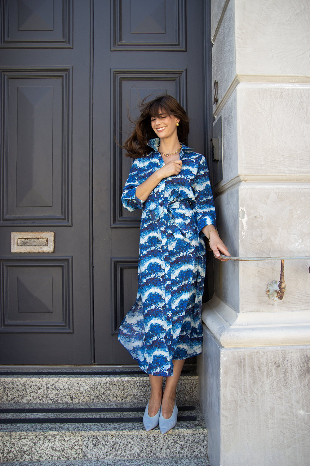 CECILE DRESS MOSAIC