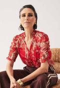 LUNETTE CHIFFON BLOUSE
