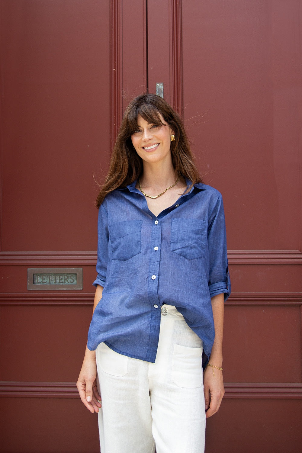 HAILEY SHIRT NAVY