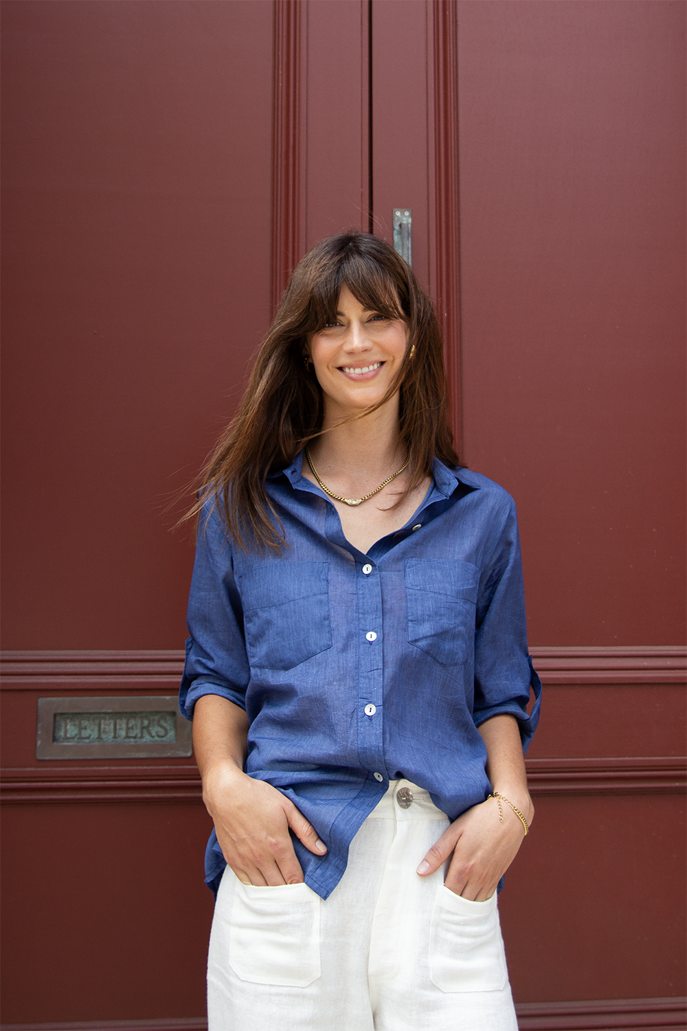 HAILEY SHIRT NAVY