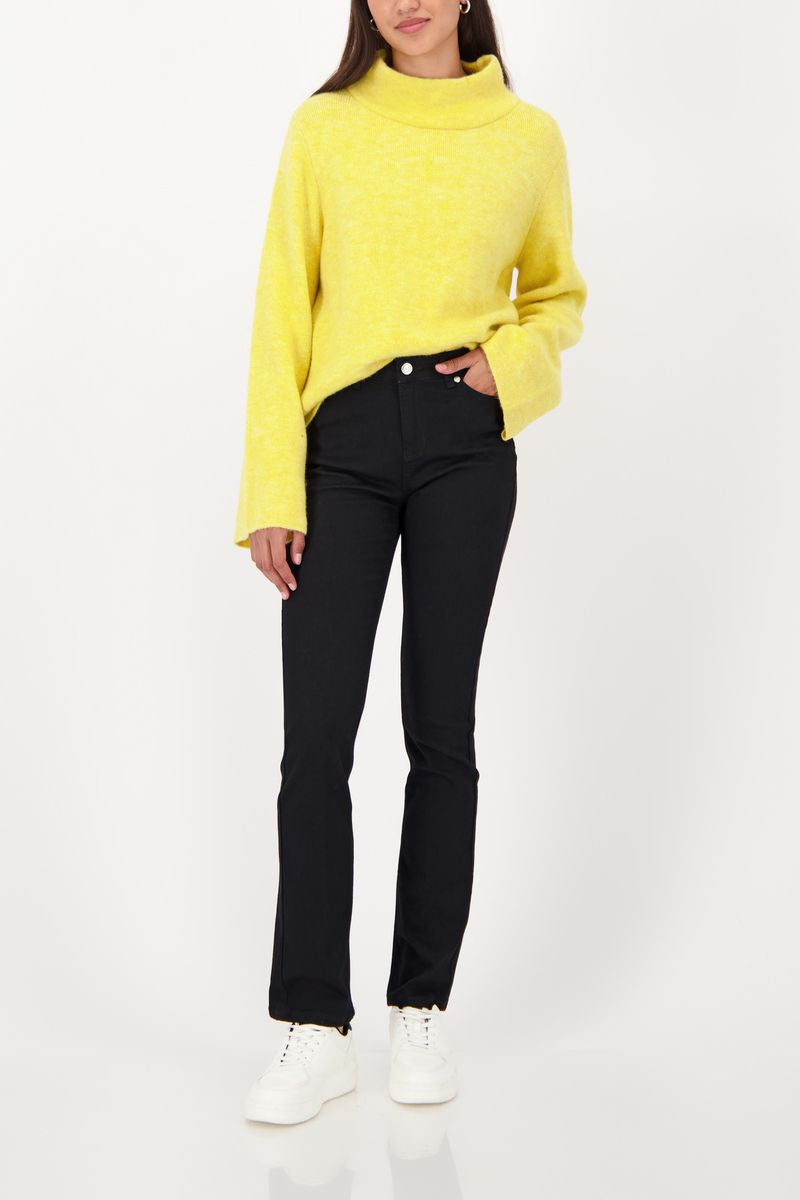 DENIM PANTS - BLK