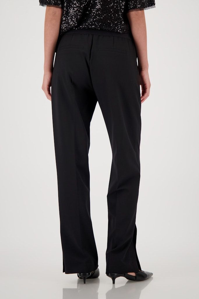 PLEATED PANTS - BLK