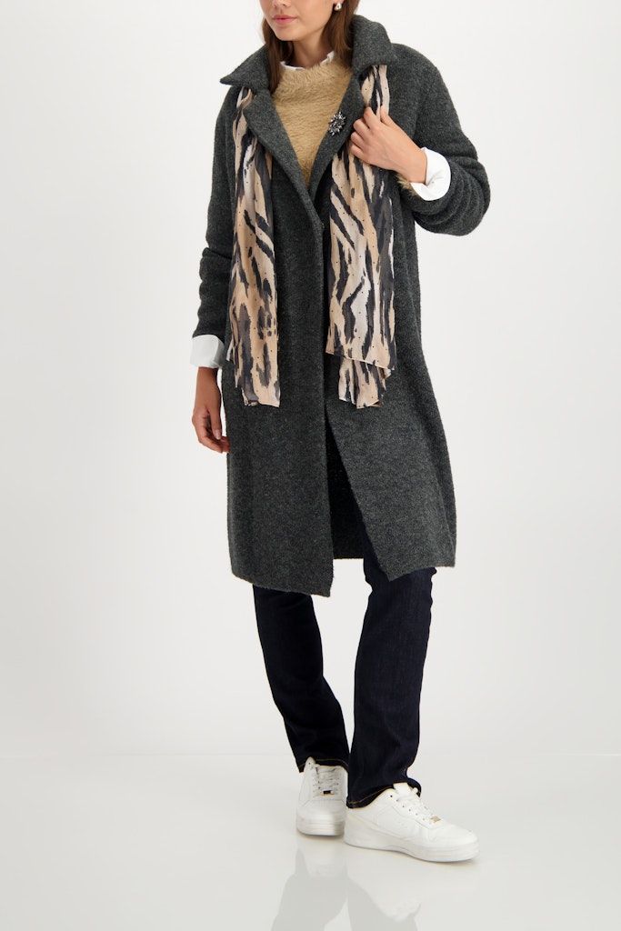MONARI SCARF - LEO, TIGER, SAGE LEO