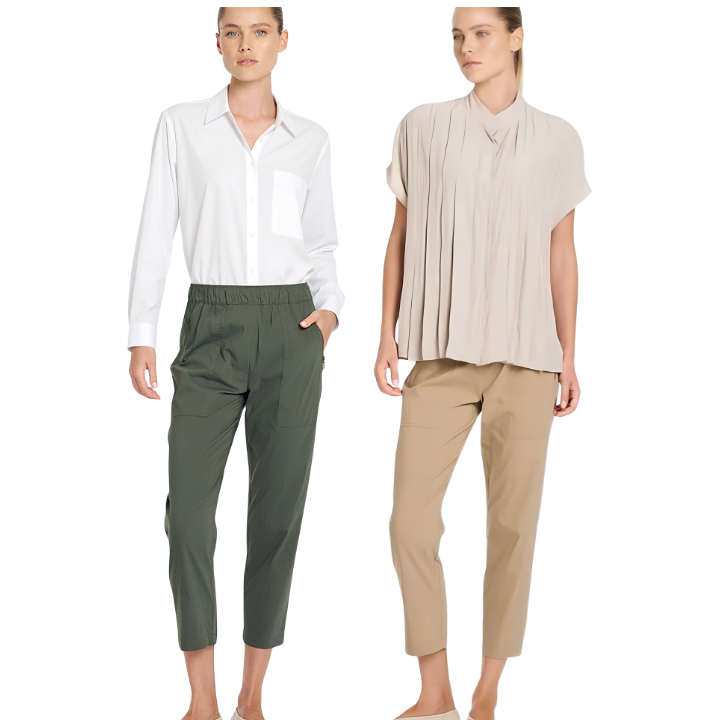 ZIP TAPERED PANT
